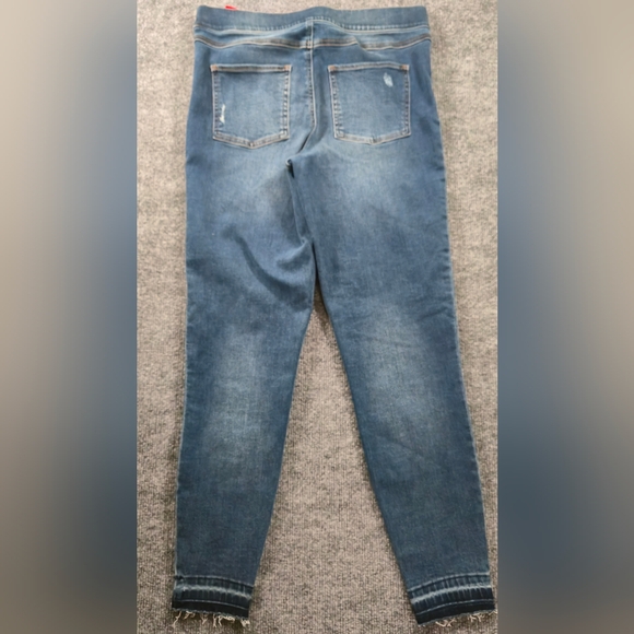 Spanx Women's Distressed Skinny Jeans Size Large NWT - Picture 6 of 6
